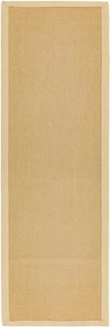 Natural weaves runner - sisal - linen - 68cm x 300cm