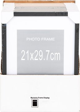Marbella frame display - 25cm x 35cm - black