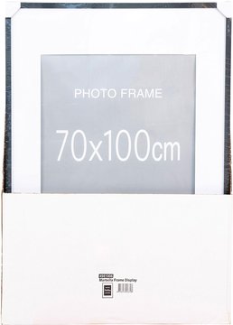 Marbella frame display - 30cm x 103cm - black