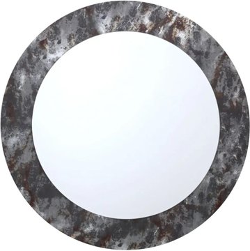 Aspen wall mirror - silver - round - dia 80cm