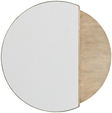 Franklin wall mirror - antique gold