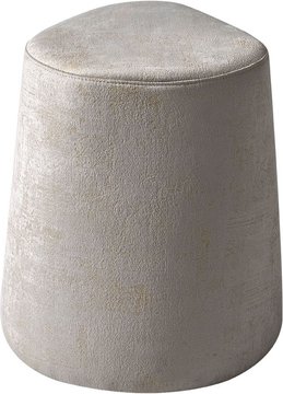 Smart italian pouf - beige fabric