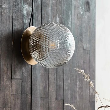 Zeus outdoor wall lamp - gold