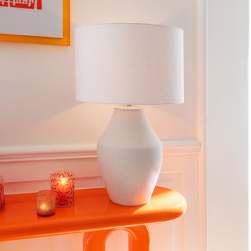 Henri table lamp - white - ceramic