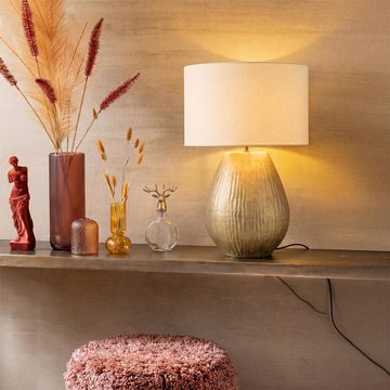 Nebu table lamp - gold - ceramic