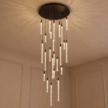 Crosley metal chandelier