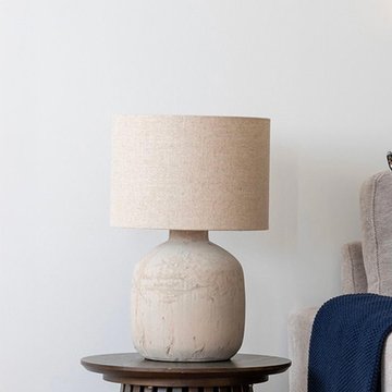 Bilby table lamp - light brown - ceramic