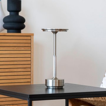 Lyneham led table lamp - silver