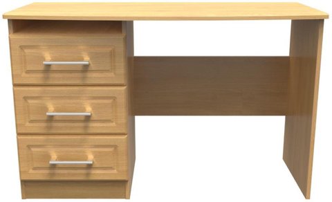 Gina desk - 3 drawer - oak