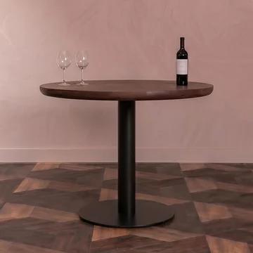 Baldwin bistro table - round - mango wood