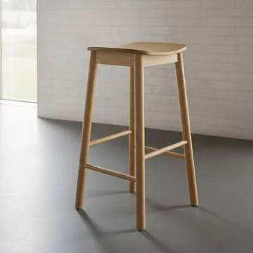 Barlow barstool - set of 2 - oak
