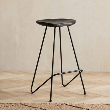 Barry barstools - set of 2 - black