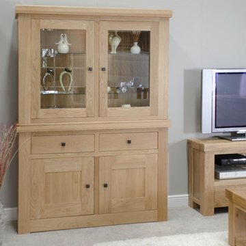Bordeaux dresser - 4 door - 2 drawer - oak