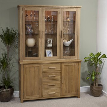 Opus dresser - 5 door - large - oak