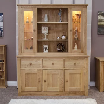 Torino dresser - 5 door - large - oak