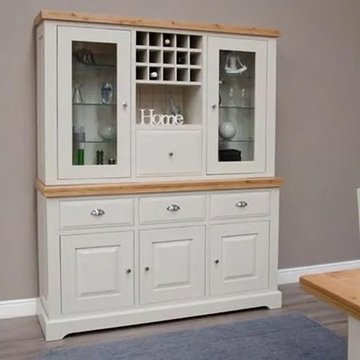 Deluxe painted large dresser