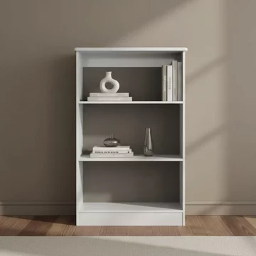 Knightsbridge bookcase - white