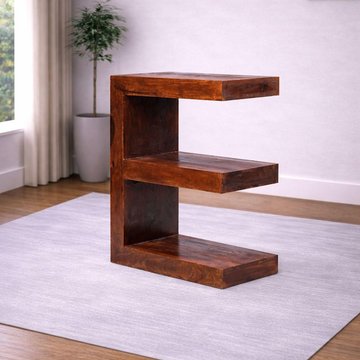 Cube sheesham e shaped unit