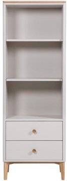Marlow storage unit - 2 drawer - cashmere oak