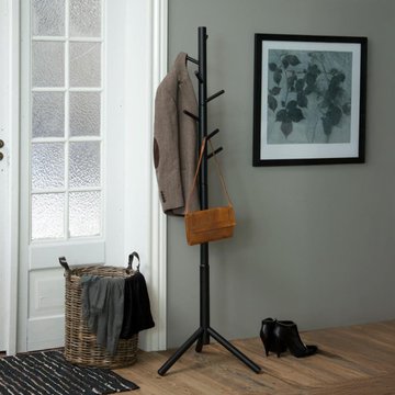 Bremen coat hanger - black