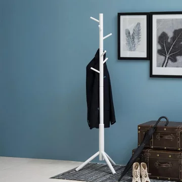 Bremen coat hanger - white