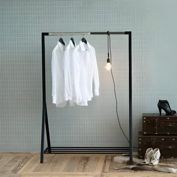 Brent clothes rack - black metal