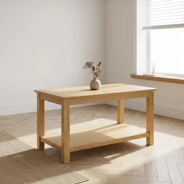 Arlington coffee table - 80cm - oak