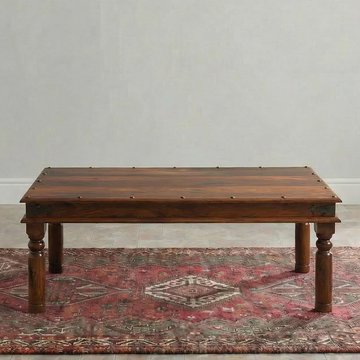 Indian sheesham thacket extra large coffee table