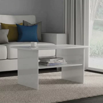 Camden coffee table - white gloss