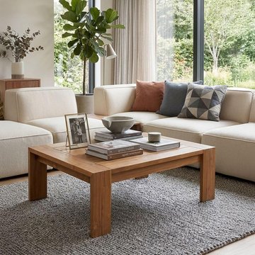Dalby coffee table - natural - wooden