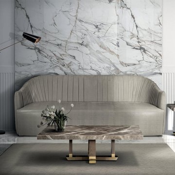 Daytona coffee table - marble - variation available
