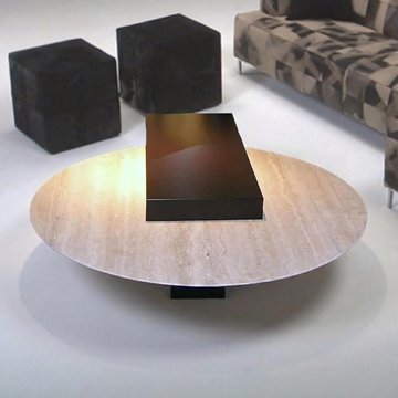 Helen coffee table - round - marble - variation available