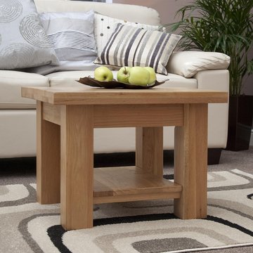 Londonderry coffee table - square - oak