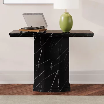 Naples console table - black marble