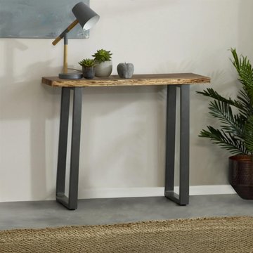 Baltic console table - live edge - solid acacia wood