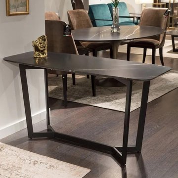 Oscar console table - marble with metal base - variation available