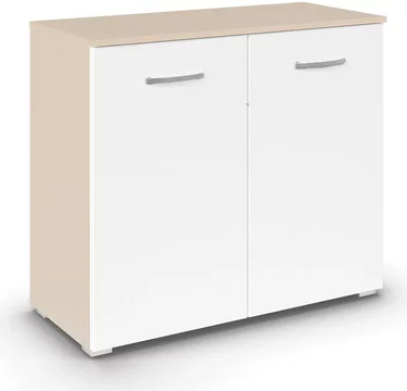 Aditio cupboard - 2 door - champagne & alpine white