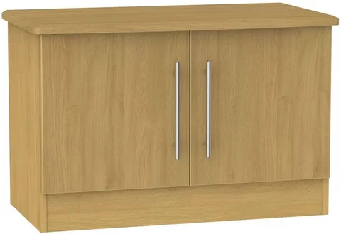 Sherwood low cabinet - 2 door - oak