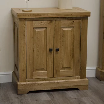 Deluxe occasional printer table - oak