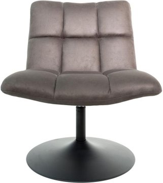 Yerevan swivel chair - fabric - grey
