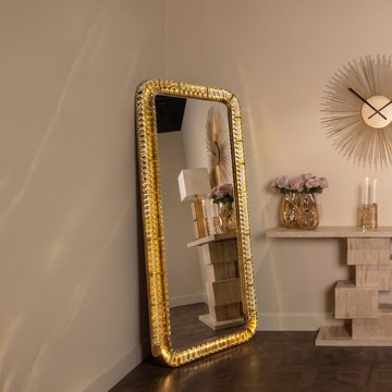 Kahlo bronze floor mirror
