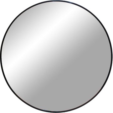 Madrid mirror - round - wall - black - 60cm x 60cm