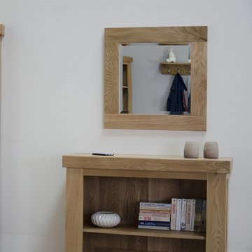 Lyon wall mirror - square - oak