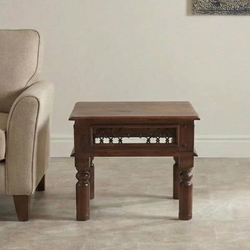 Indian sheesham square side table