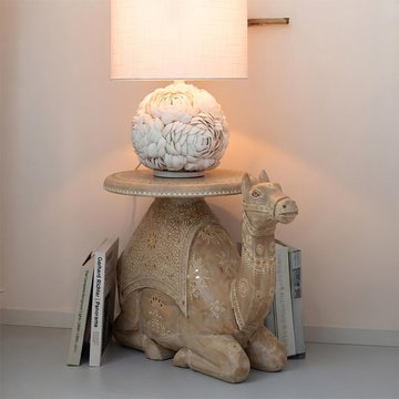 Camel accent table - natural - mango wood