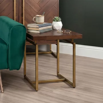 Brando side table - square - acacia wood