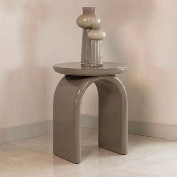 Merrick end table - round - green