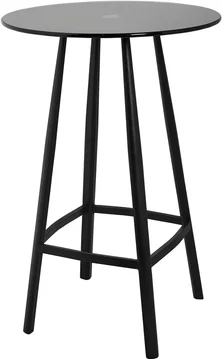 Blake high side table - black