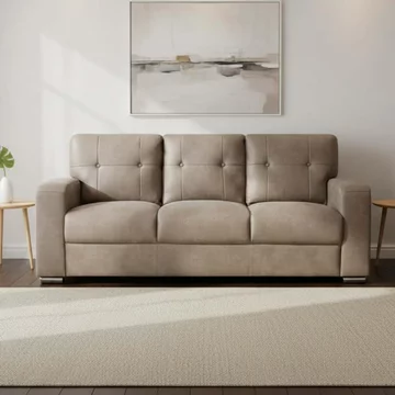 Hampton sofa - 3 seater - taupe - fabric