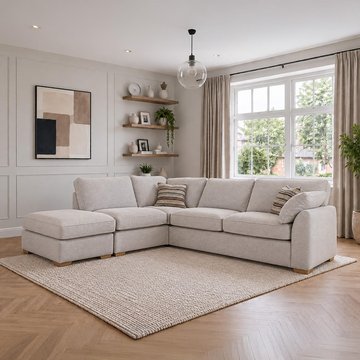 Buoyant lorna fabric corner group sofa - fst/lfc/rh3 - variation available